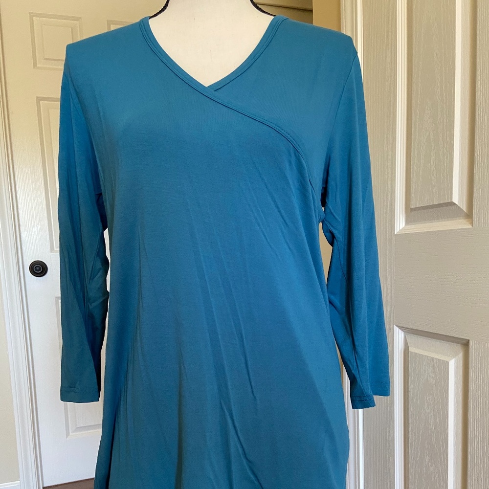 YALA cross over tunic top